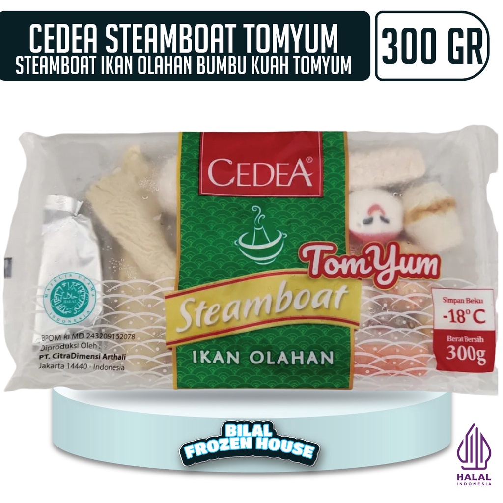 

Cedea Steamboat Tom Yum 300gr - Ikan Olahan