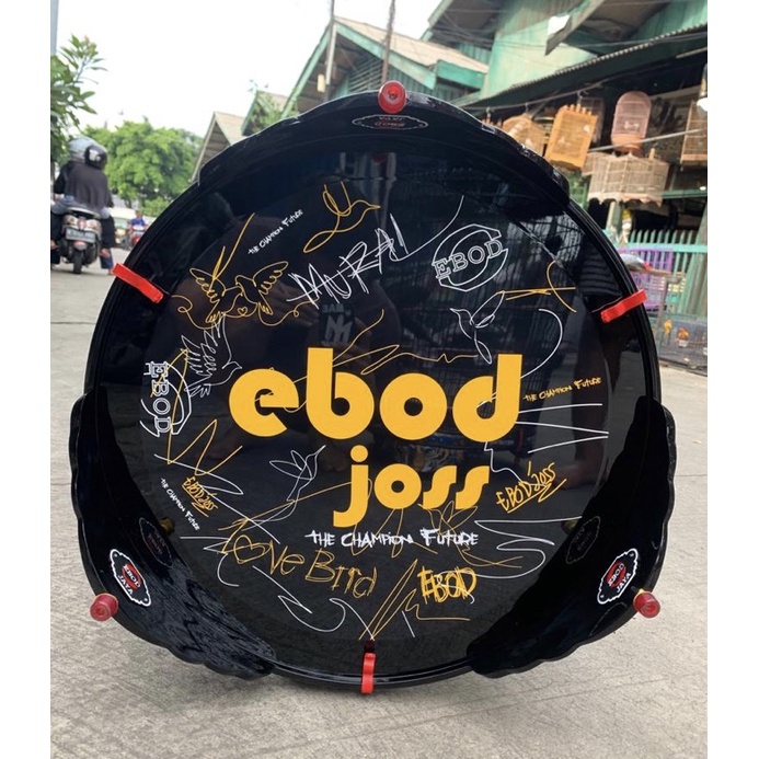 SANGKAR KANDANG MURAI EBOD JAYA PVC DECAL EBOD JOSS NEW NO 2