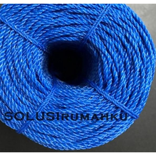 Tali Tambang Plastik 5mm 1 KG 1 RIDO Flexible Lentur SATU Kilogram
