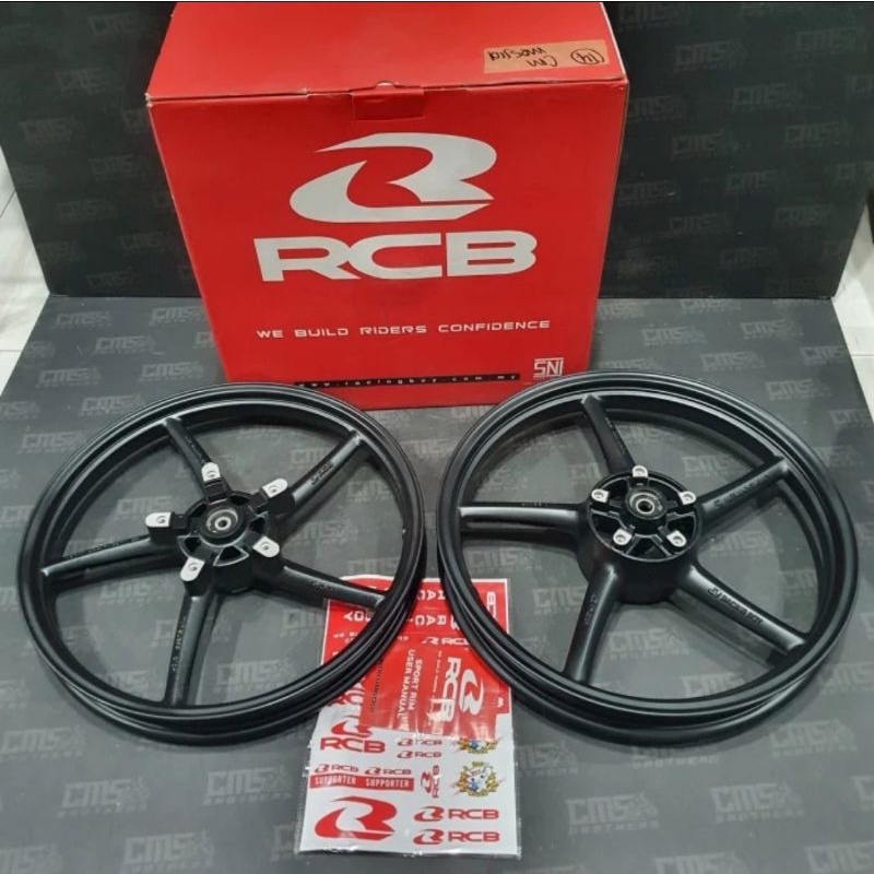 Pelek veleg velek velg racing boy rcb jupiter mx king 150 ukuran 17 160 185