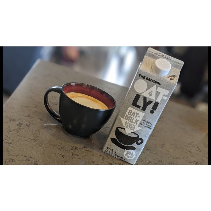 (Satuan) Oatly Barista Oat Milk Susu Gandum Vegan Edition 1L 1 L 1Liter 1Ltr