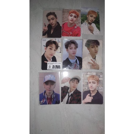 photocard Bangchan Straykids