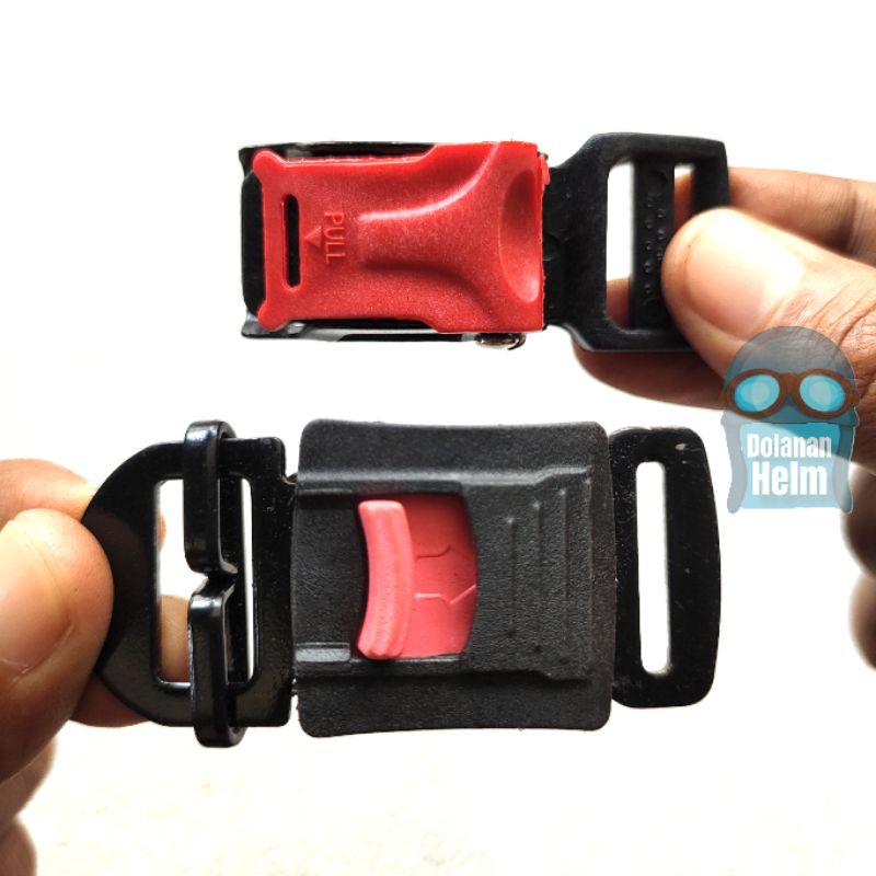 GESPER HELM - CETEKAN HELM TALI HELM - GESPER KOTAK