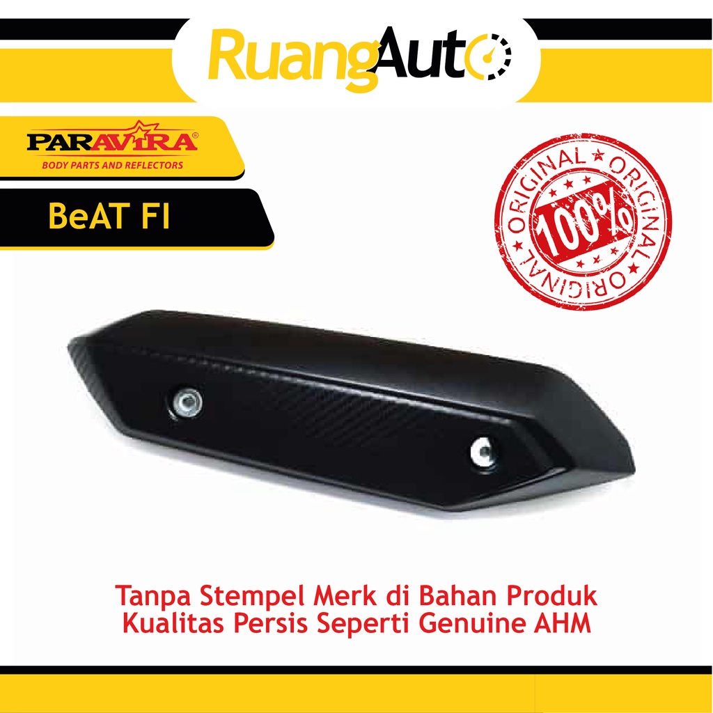 COVER PELINDUNG KNALPOT HONDA BEAT FI GRADE ORI ORIGINAL