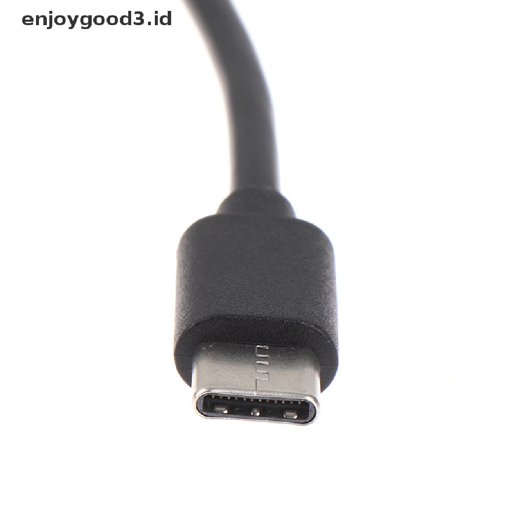 Kabel Data / Charger OTG USB Tipe-C Male Ke Micro USB Male