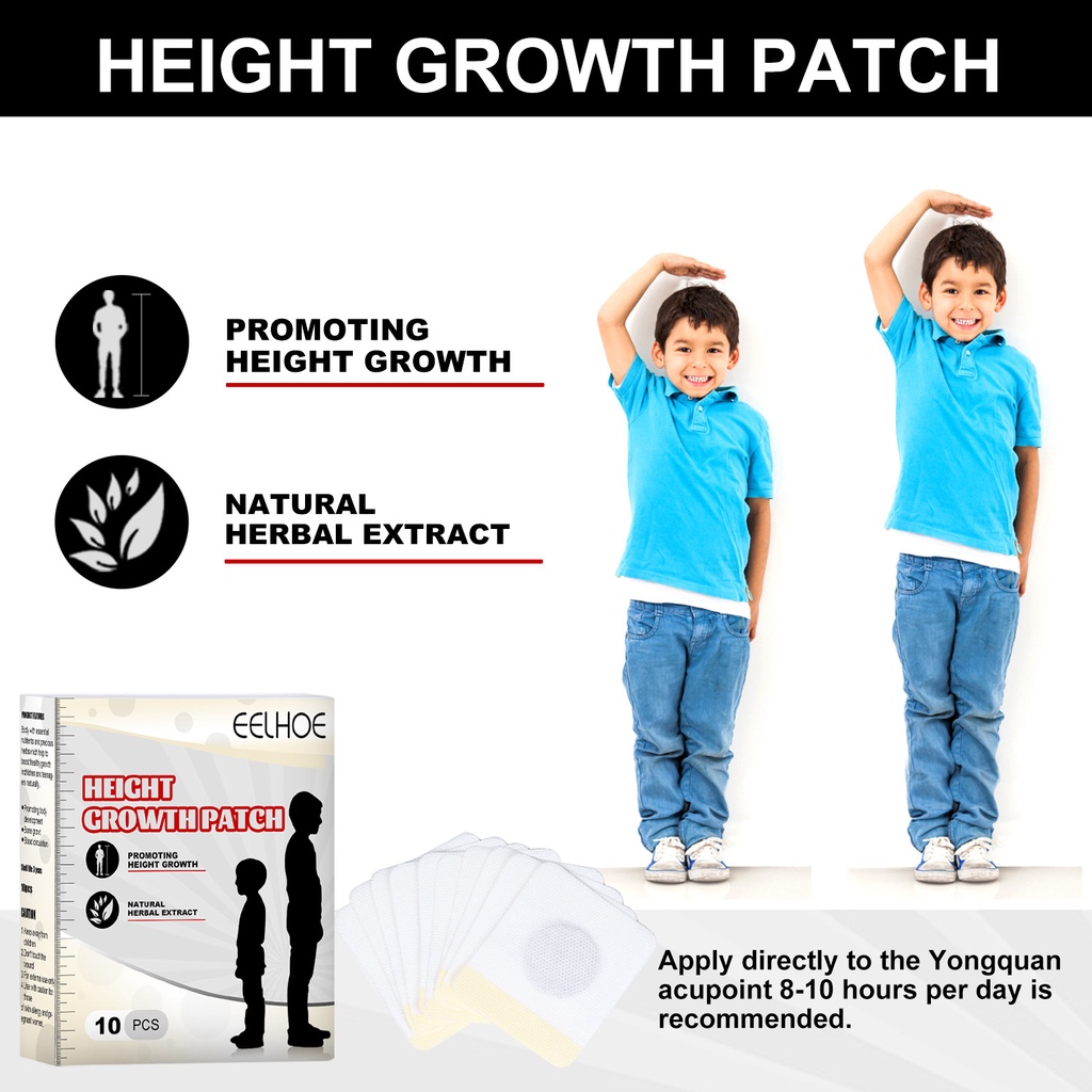 Koyo Peninggi Badan isi 10 Height Growth Patch penambah tinggi badan cepat