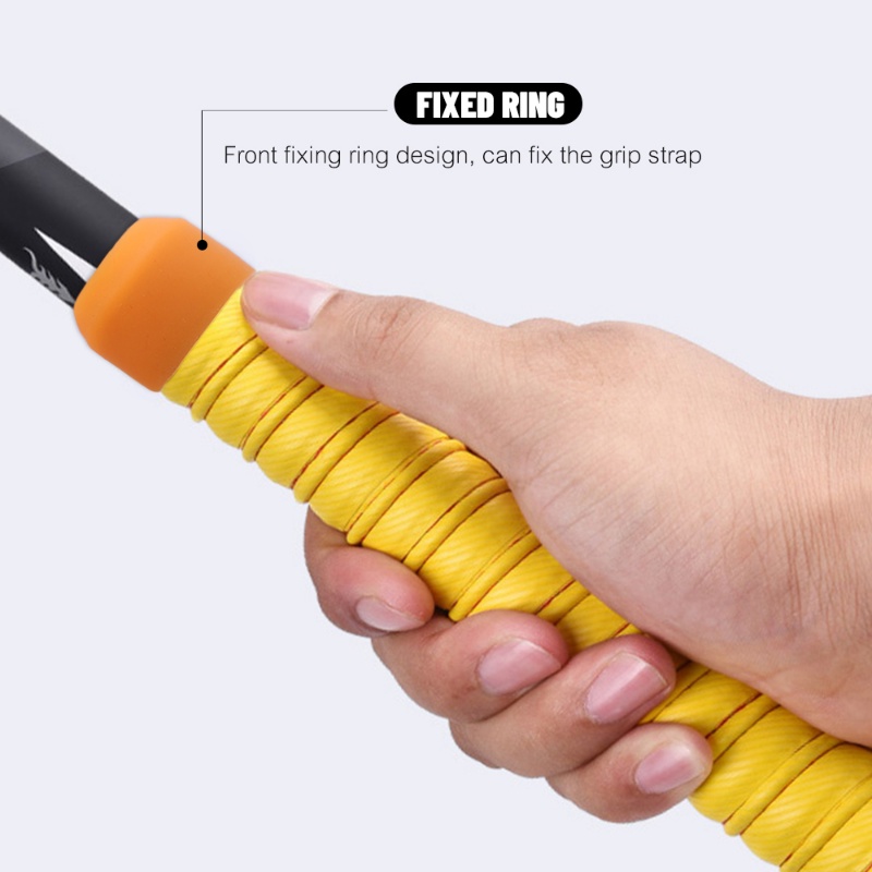 Hot Sale/[Warna Random] Silikon Penutup Pelindung Gagang Pancing, Fishing Rod Stop Float Stopper, Front Stop Fishing Rod Fixing Ring Fishing Tackle, Finger Rod Ring Fish Gear