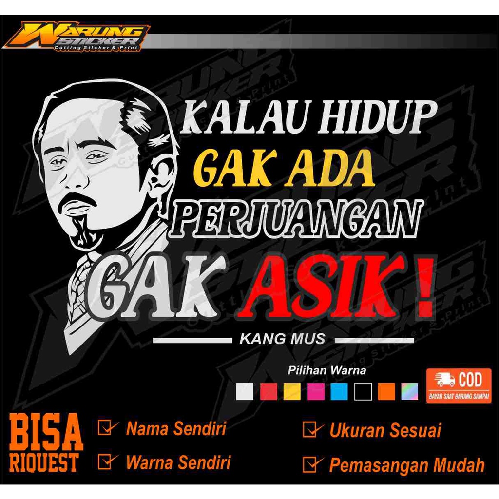 STICKER KACA PINTU/BODY MOBIL TRUCK/PICK UP/L300
