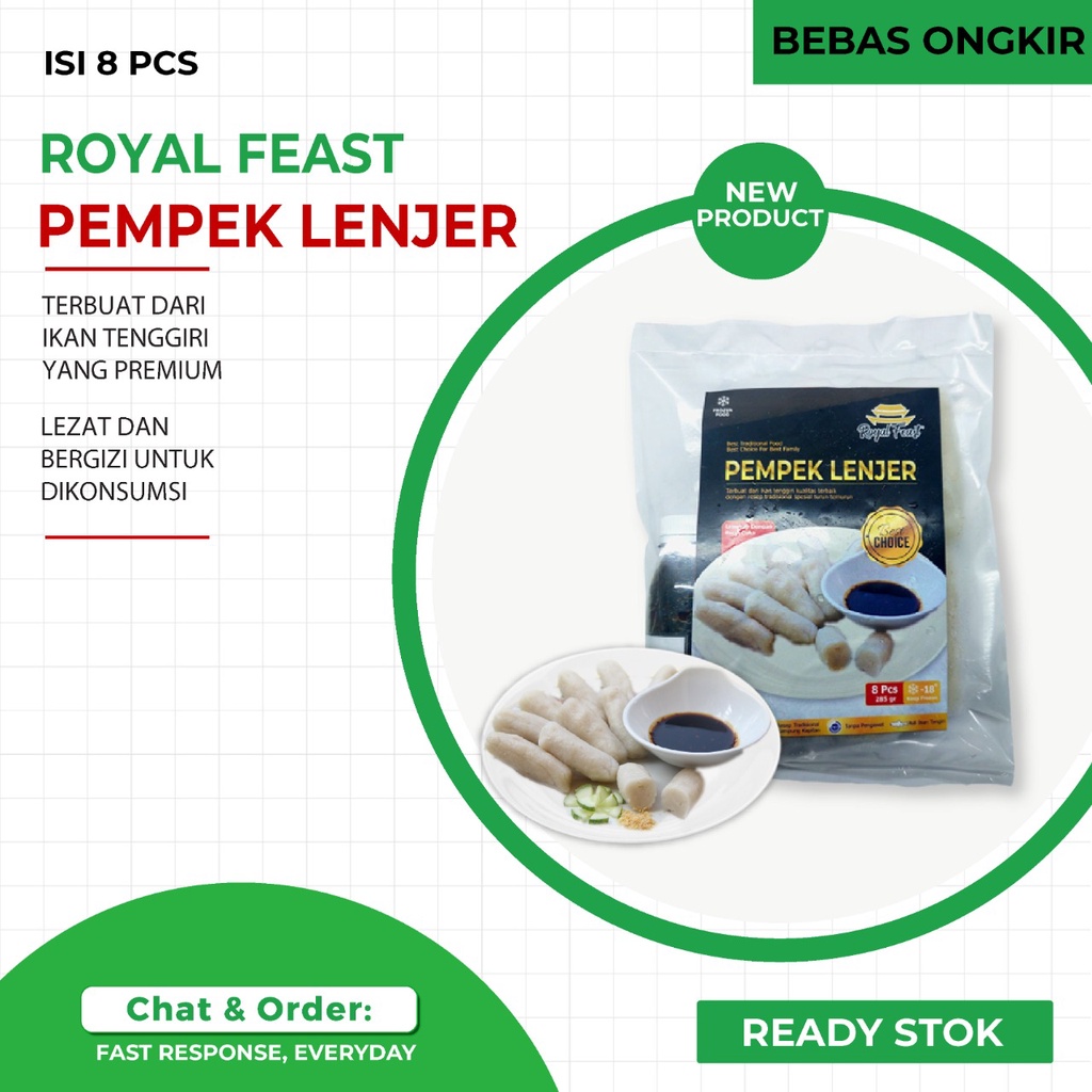 

pempek khas Palembang - lenjer