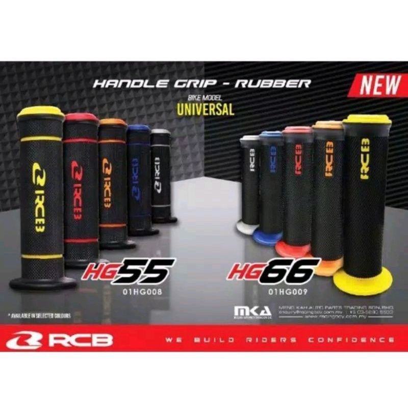 Handgrip stang RCB ORIGINAL Fazzio Nmax Aerox PCX VARIO ADV Mio universal