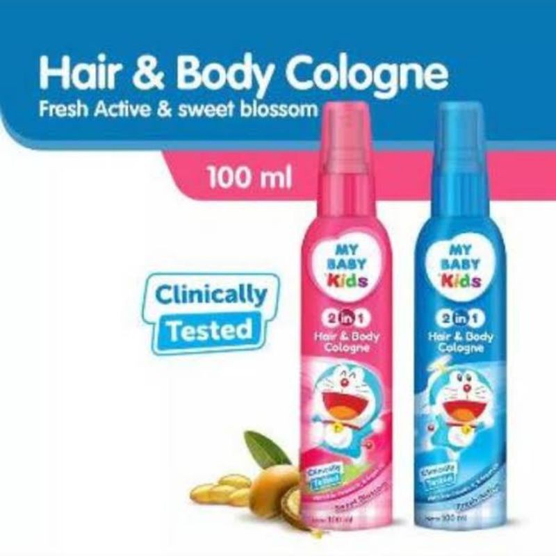 Baby Kids Doraemon Spray Cologne Minyak Wangi Anak Perempuan / Laki-laki - Kemasan 100 ml
