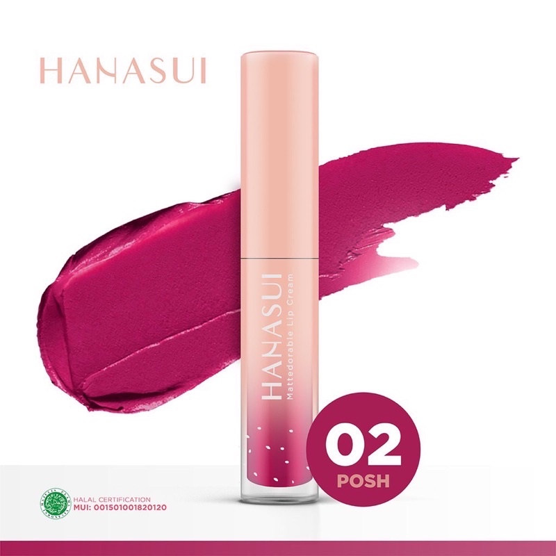 Hanasui Matterodable Lipcream - Lipcream Hanasui - BPOM
