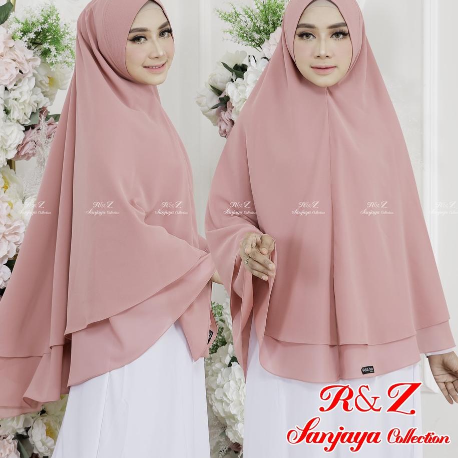 ➧✾ KHIMAR SYAR'I JUMBO/HIJAB BERGO/2 LAYAR JUMBO/KERUDUNG SYAR'I Terkini
