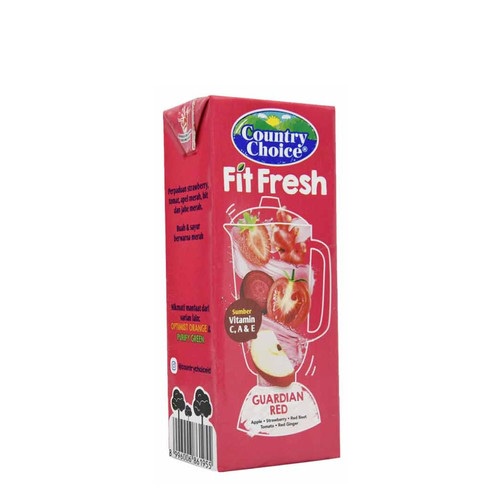 Jual Country Choice Juice Fit Fresh Guardian Red 250 ml Shopee Indonesia