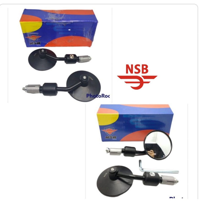 spion jalu bulat bengkok RCB sepeda dan motor Xmax nmax klx vario160 vario ninja vixion universal ni