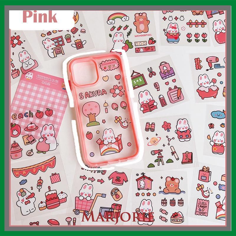 20PCS/Set Stiker Motif Kartun Korea Lucu Anti Air Dekorasi pola kecil Handbook Scrapbook DIY-MJD