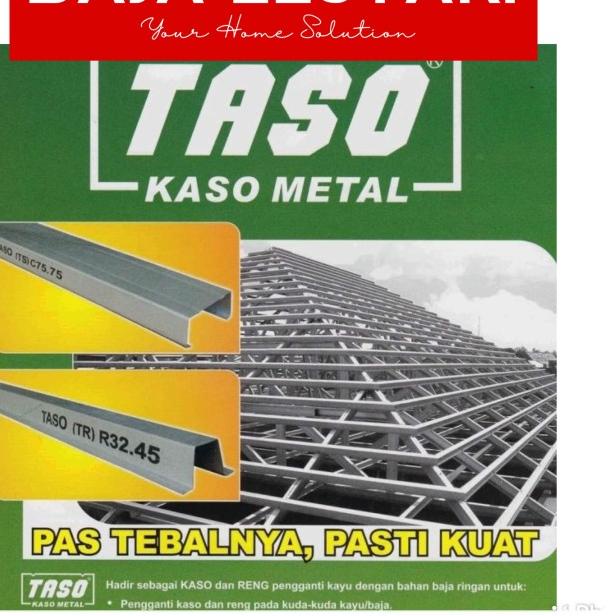 Baja Ringan Taso Si Mantap 0.75mm / CNP Baja Ringan - DEPOK