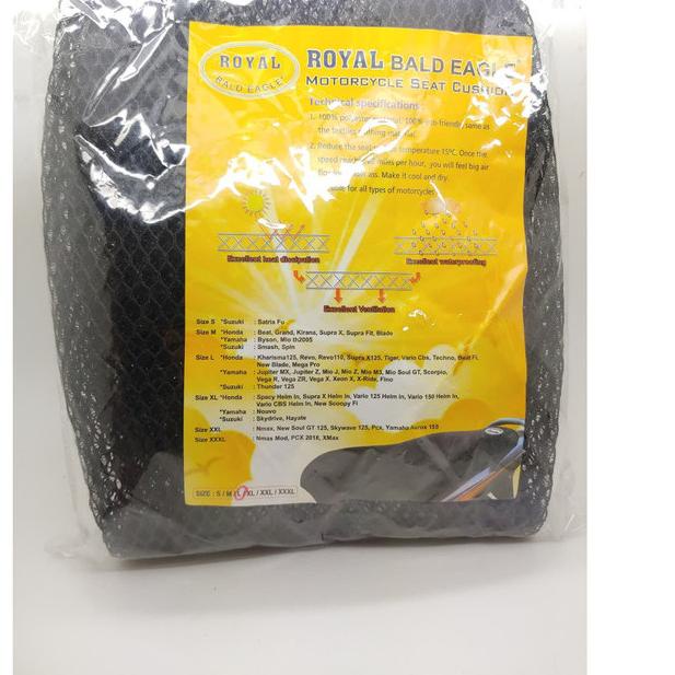 Sarung Jok Jaring Jok Motor Ukuran L Supra X 125 Karisma Revo Tiger