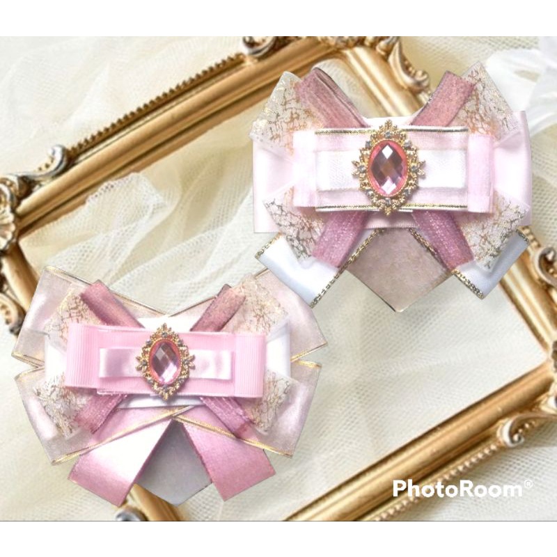 pita lightstick // korean ribbon brooch // pita dekorasi aplikasi