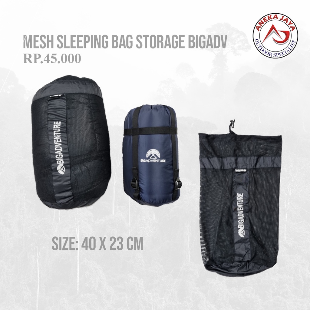 Mesh Sleeping Bag Storage BIGADV