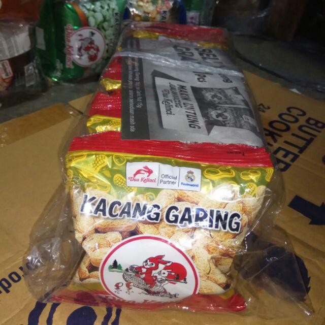 

kacang kulit garing dua kelinci isi 10pcs 16gr