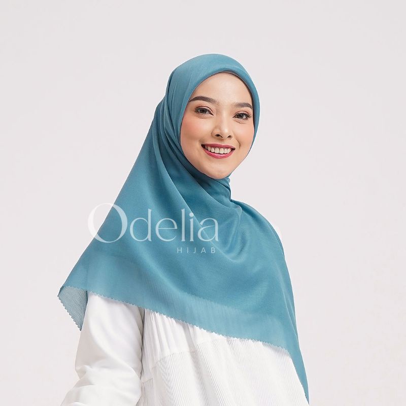 [149K 4PCS] NESSA SYAR'I HIJAB VOAL 120X120 CM ( HIJAB SEGIEMPAT SYARI ) - ODELIA HIJAB