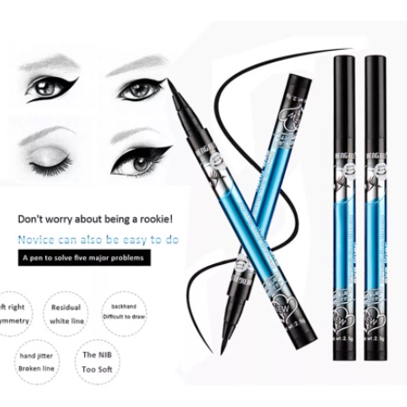 Heng Fei Eyeliner Warna Hitam Waterproof 24H HK8870