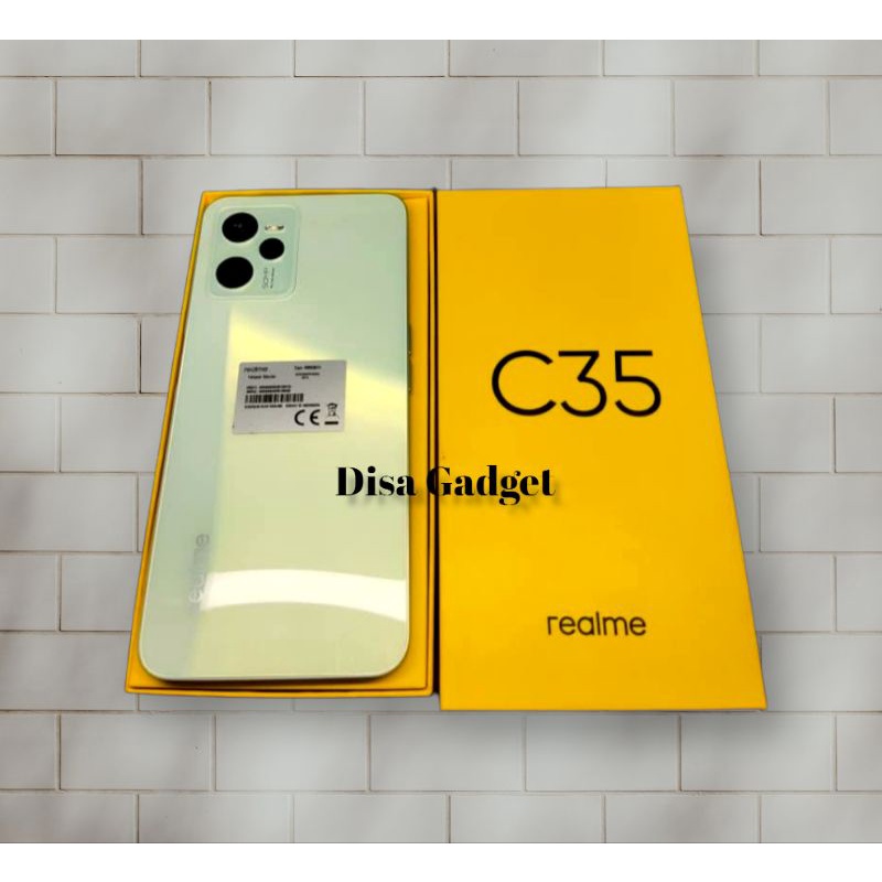 REALME C35 RAM 4/128 GB SECOND BERGARANSI