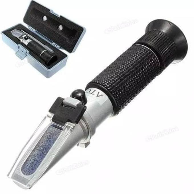 

Refraktometer Refractometer Kadar Garam Air Asin Salinity Akuarium