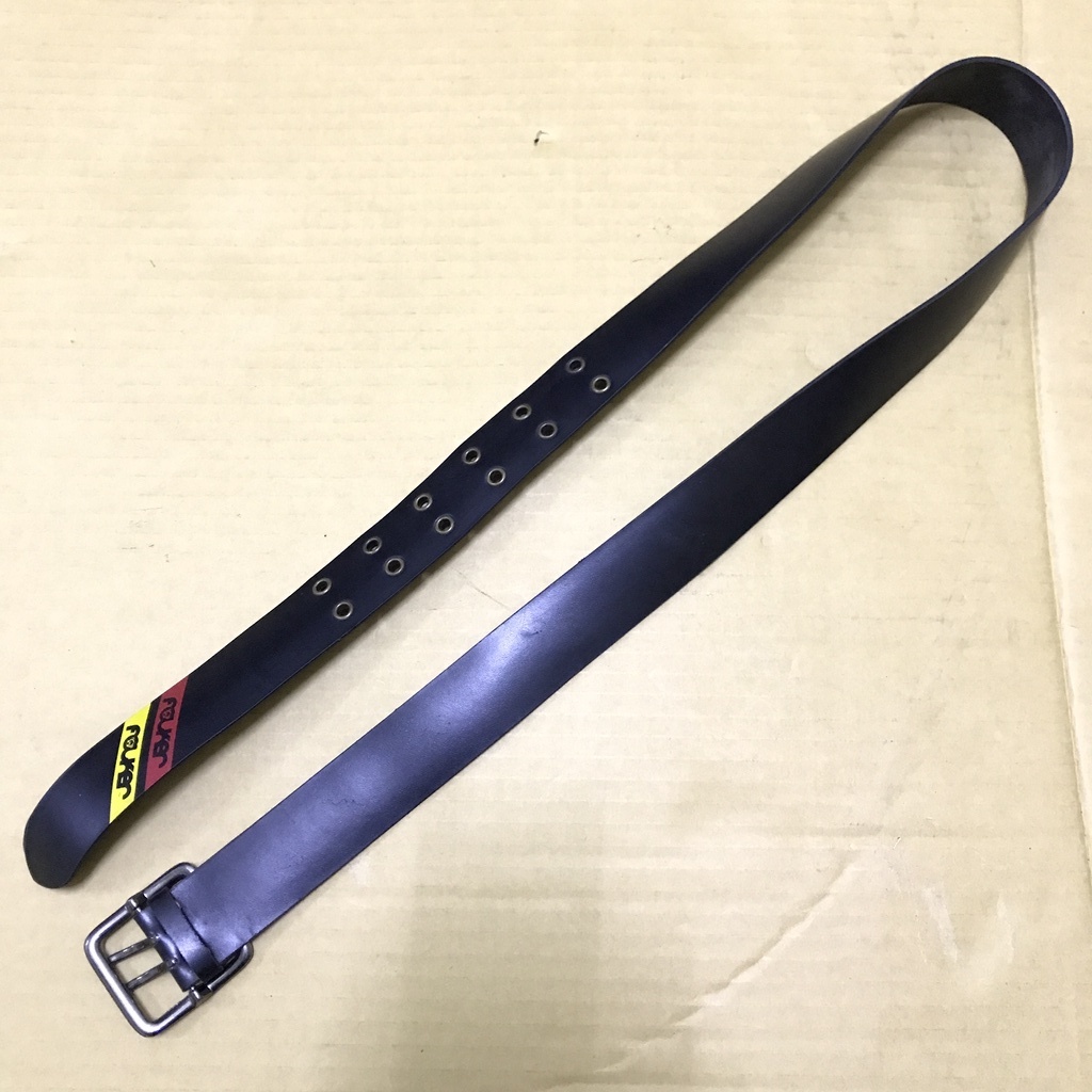 Ikat Pinggang Sabuk Belt FOLKER Features Logo Yellow Red Original not Proshop Black Id Diery