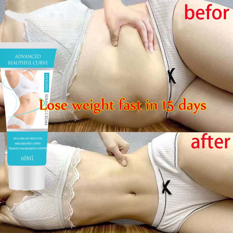 krim pelangsing obat pelangsing badan Slimming Cream 60g pembakar lemak Pelangsing Perut Lengan Pelangsing Paha Betis pinggul