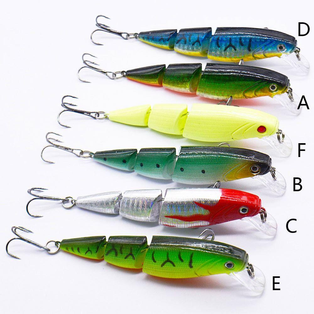 Preva 8.5cm/10g Pemikat Pancing Halleluyah Artificial Lifelike Eyes 3segment Treble Hooks