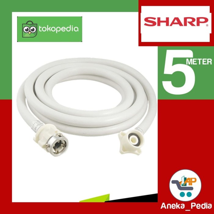AKPA 5 Meter Selang Water Inlet Masuk Air Mesin Cuci Sharp - 1 5 Meter