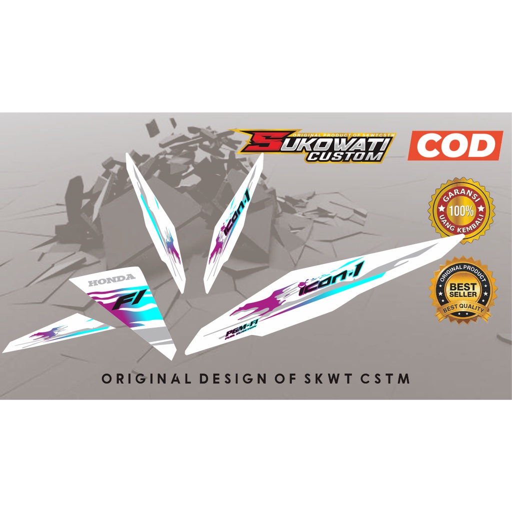 STRIPING BEAT FI 2014/2015 VARIASI CUSTOM