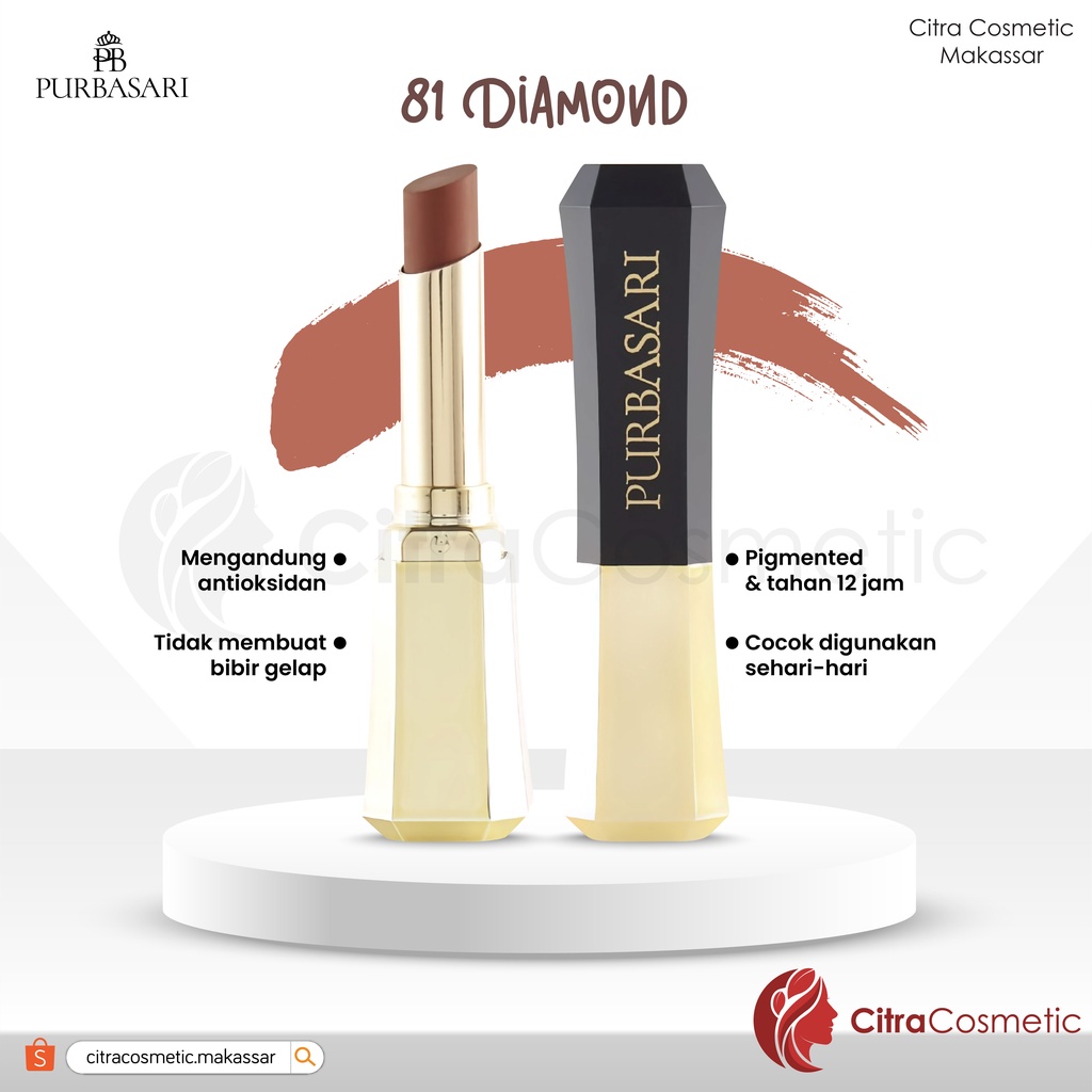 Purbasari Lipstick Color Mix Series
