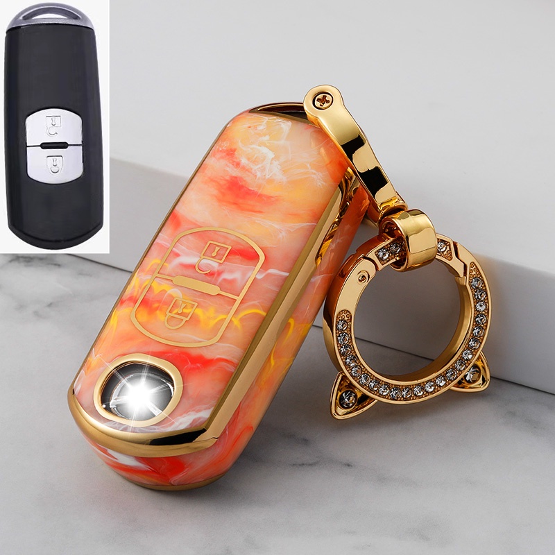 Casing Kunci remote Mobil keyless Untuk mazda 2 mazda 3 mazda 6 cx3 cx5 cx9