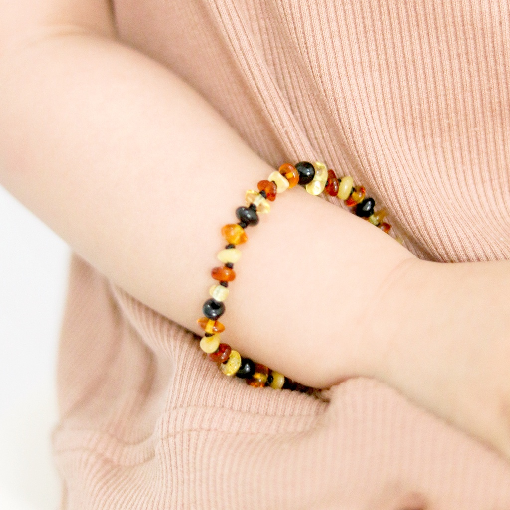 Kalung amber bayi &amp; anak by Carlis Baby. Multicolour Chips CH1/CH2/CH3