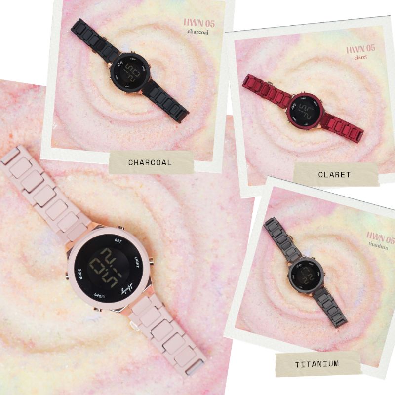 Hody - HWN 05 Hody Watch Elegant Stylish Digital Watch READY GARANSI ORIGINAL Jam Tangan Hody Terbar