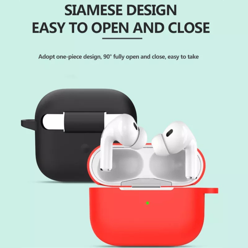 Soft Silicone Airpods PRO 2 Case Cover Casing Protection