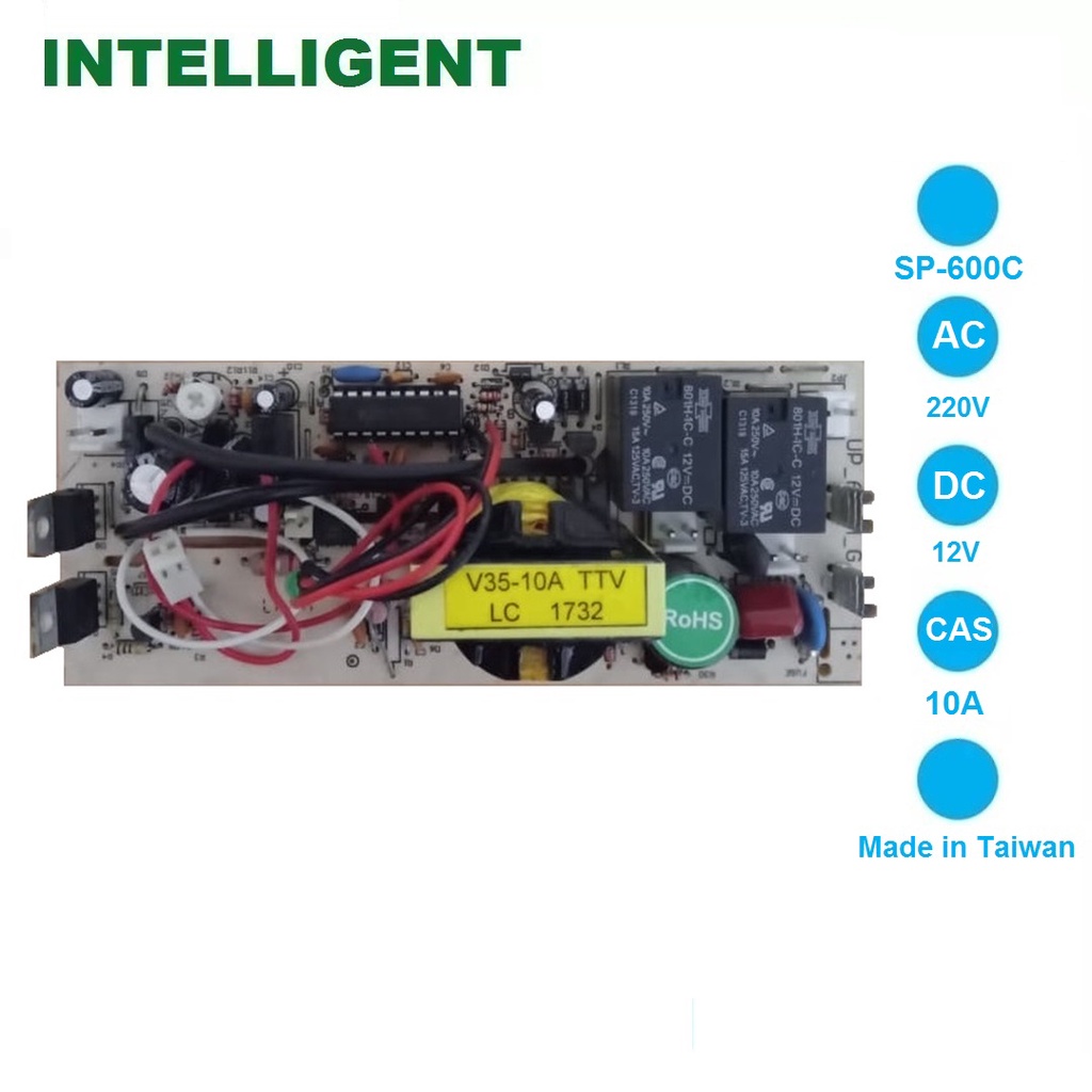 Intelligent PCB Charger Board For Inverter DC to AC Made in Taiwan
