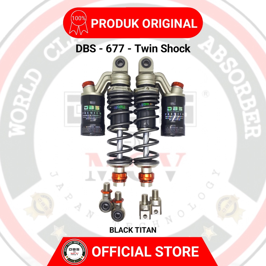 Shock Tabung DBS 677 GP EXTREME Copy KTC PREMIUM DOUBLE KLIK 280 320 340 Shockbreaker RX KING CB GL SUPRA X FIZ R