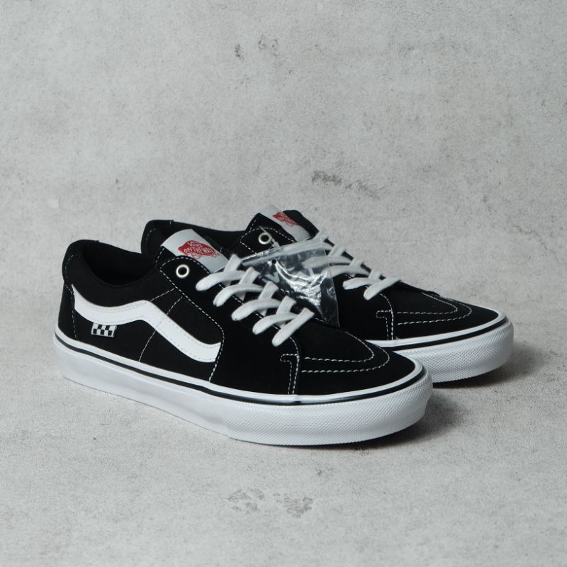 Jual VANS PRO SKATE SK8 LOW VANS SK8 LOW SKATE BLACK WHITE VANS PRO
