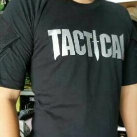 kaos tactical lengan pendek