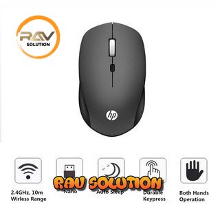 Mouse wireless HP S1000 free mousepad/Wireless mouse gming HP S1000  - RAV SOLUTION