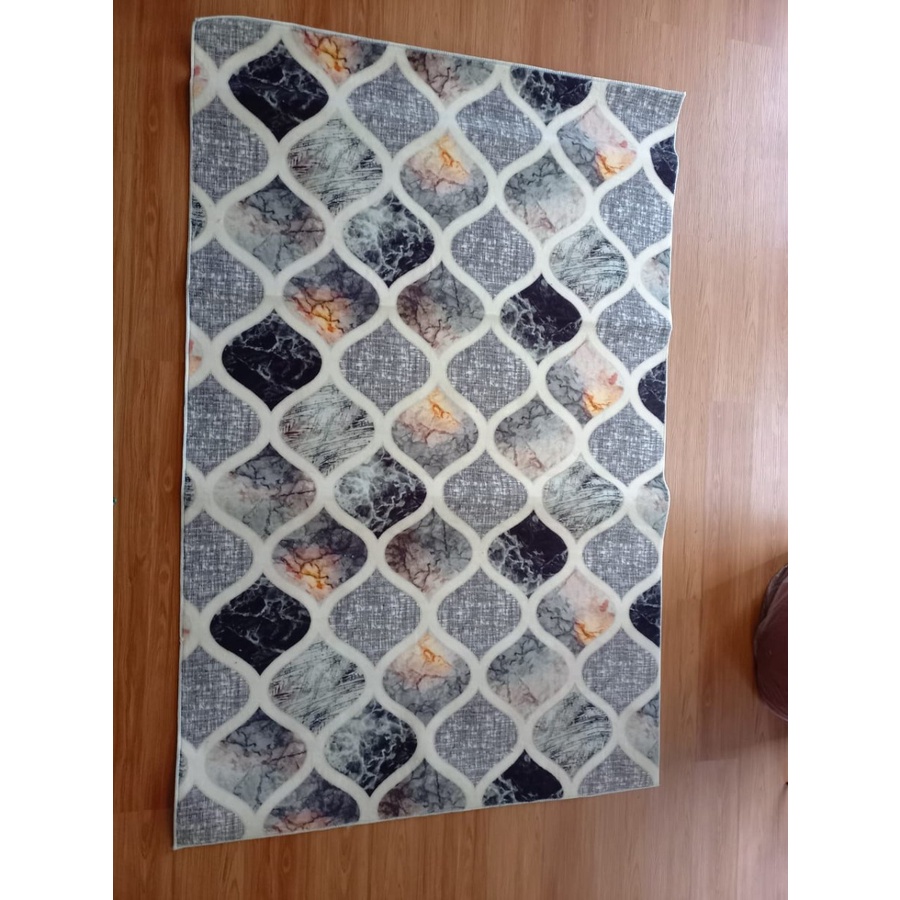 Karpet Permadani Import Turki Abstrak Tufthing Uk 120x180