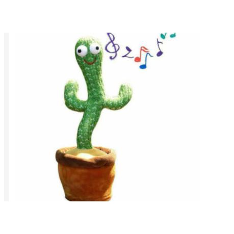 Mainan Kaktus Bergoyang Dancing Cactus Boneka Kaktus Goyang dan Bicara - bicara