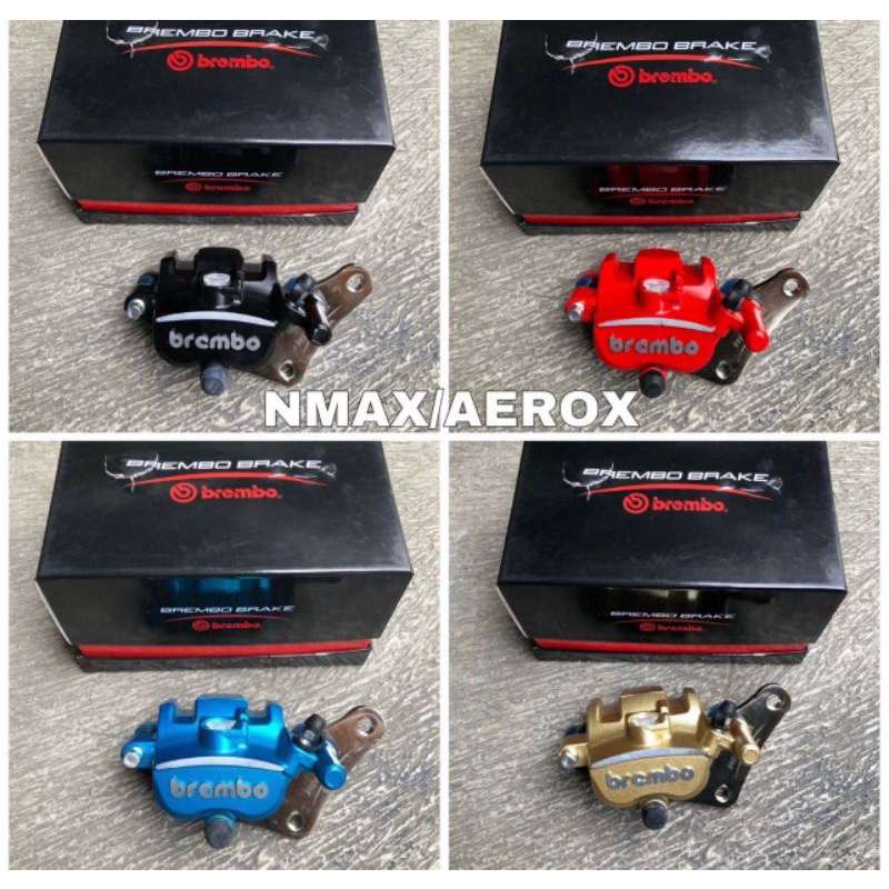 KALIPER BREMBO NMAX OLD NMAX NEW AEROX 155 2PISTON PLUS BREKET