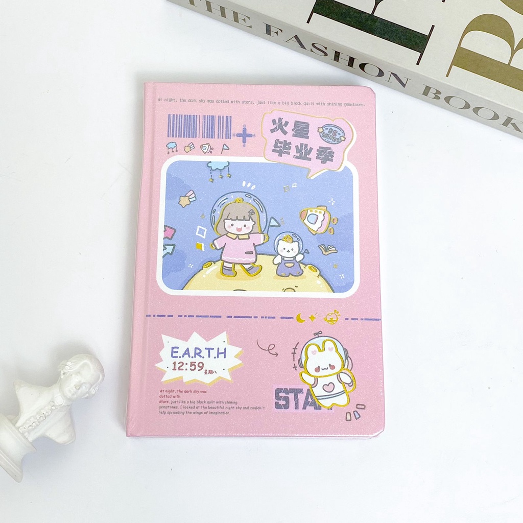 

NOTEBOOK SWEET ASTRONOT / BUKU TULIS NOTEBOOK MOTIF ASTRONOT CUTE HAPPY SPACE SWEET ASTRONAUT WARNA WARNI SOFT PASTEL JURNAL JOURNAL