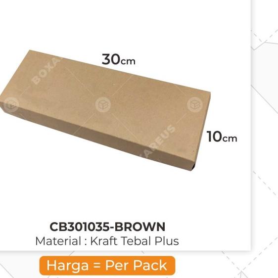 

CB301035 - cake box. brownies box. kotak kue. packaging.