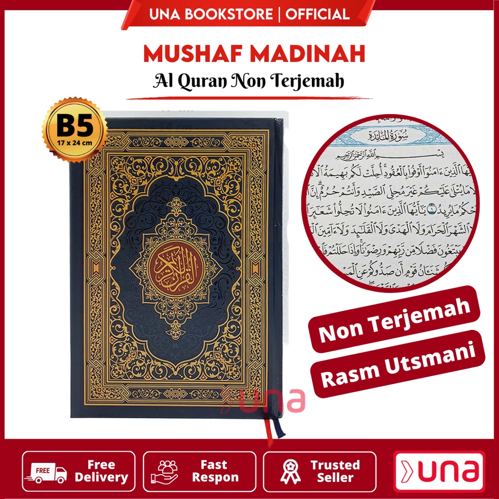 Al Quran Madinah Wakaf - Al Quran Tanpa Terjemah Utsmani Madinah